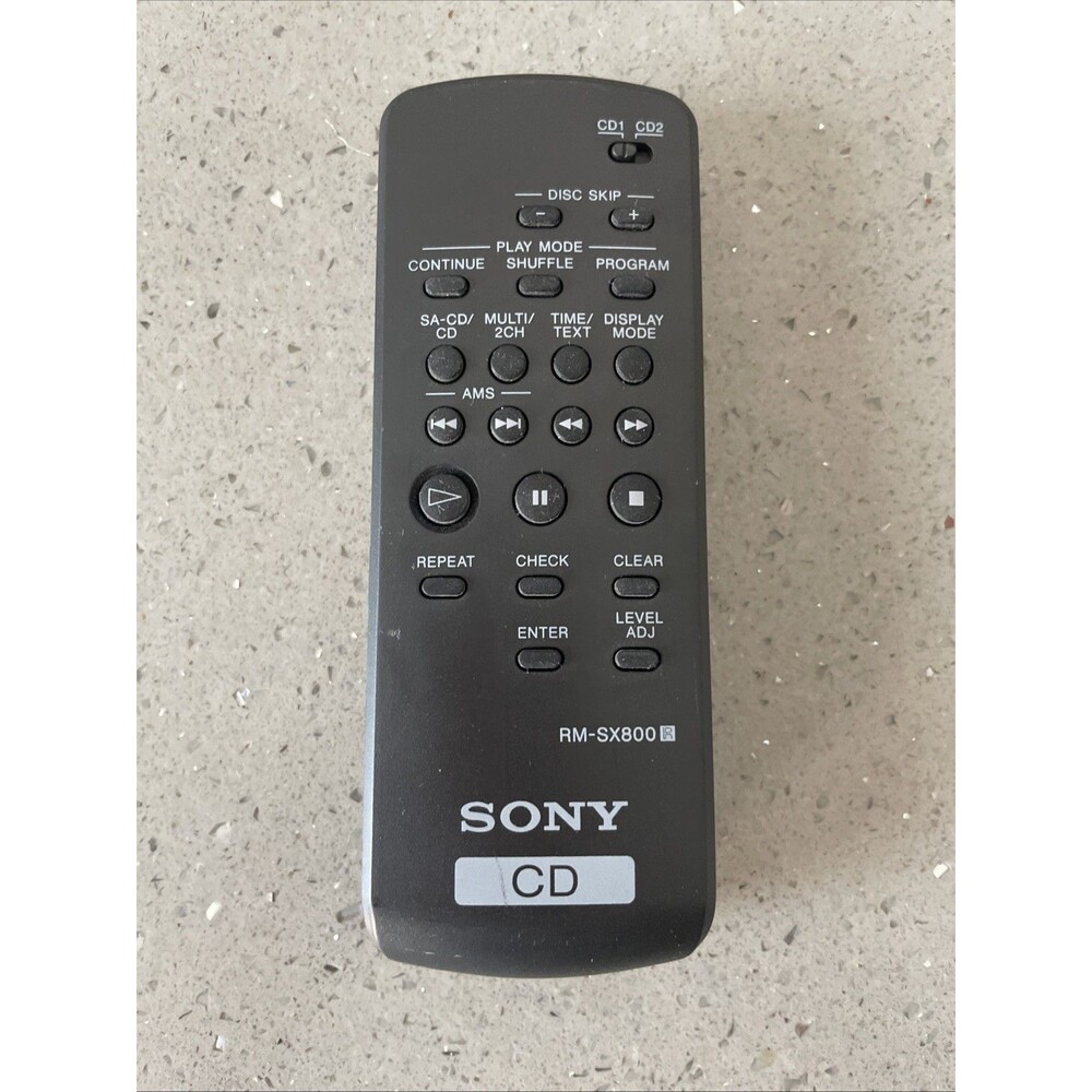 OEM Sony RM-SX800-R CD Remote Control for SCD-CE595 TESTED